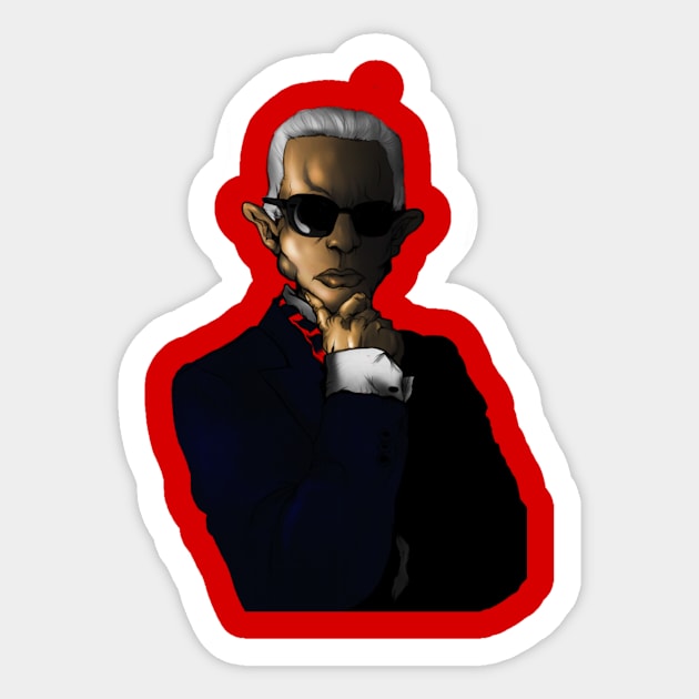 KARL LAGERFIELD Sticker by RavinduK776